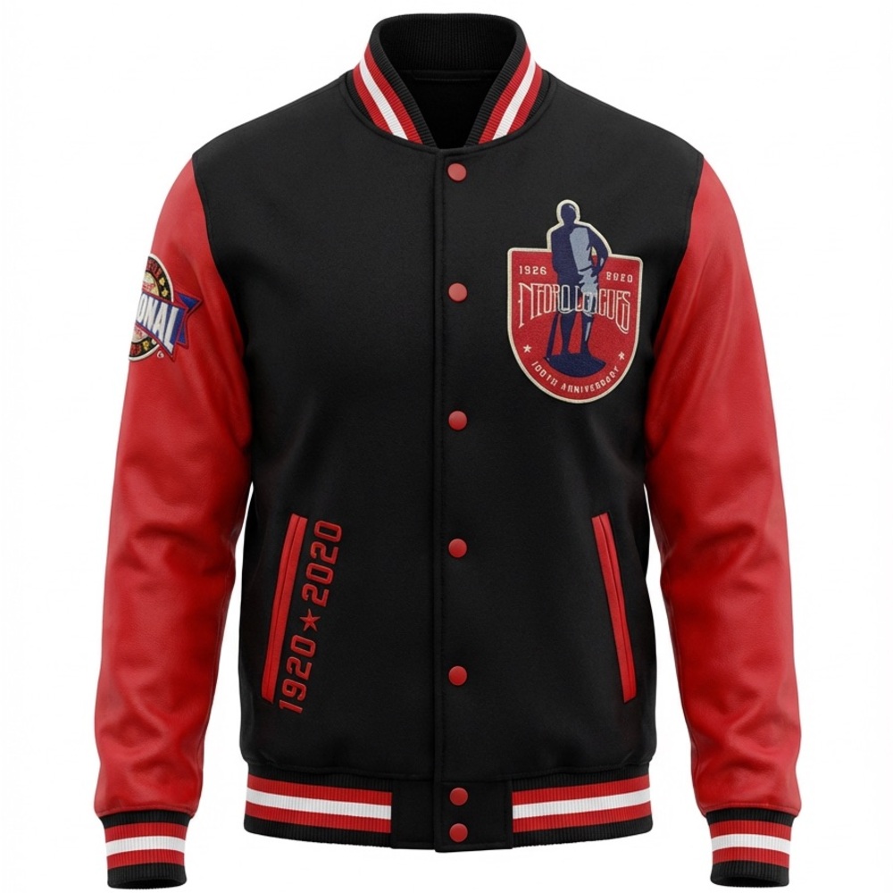 NLBM Negro Leagues Centennial Varsity Wool Jacket 2XL